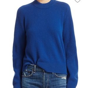 NWT Rag & Bone royal blue cashmere sweater, Large